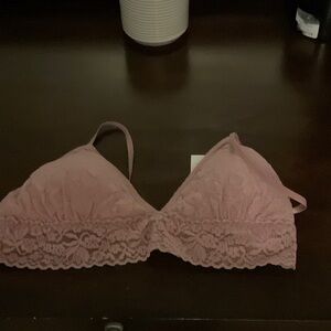 Hanky Panky Blush Lace Bralettes brand new